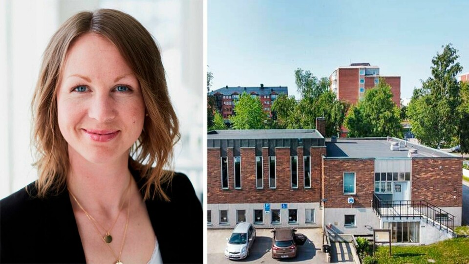 Lina Vikberg: Vi skulle vilja driva den vidare som kyrka. Lina Vikberg, Storstrands kursgård.
