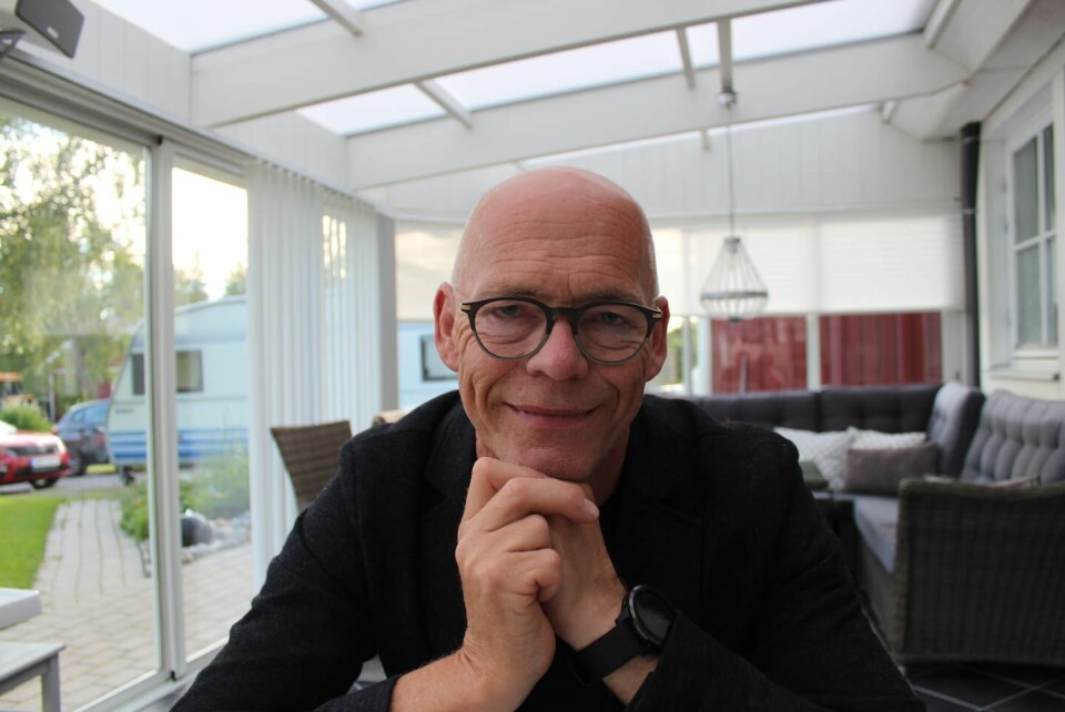 Stig Sundström, kyrkoherde i Norsjö församling, har skrivit boken 'Elin sover', om prästen Axel och barnamord. författare