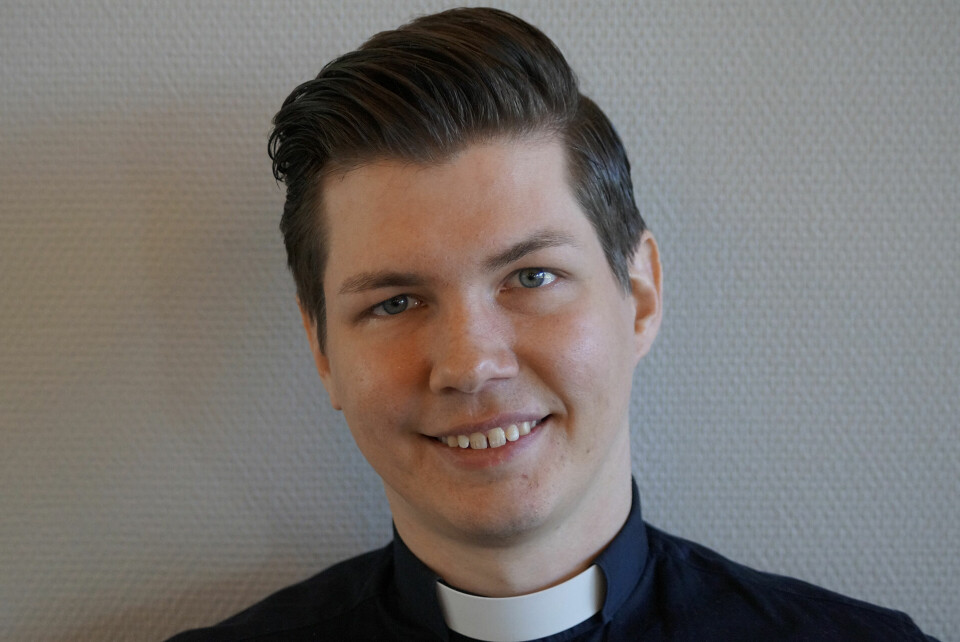 Samuel Folkesten, präst Rörvikskyrkan Leende präst