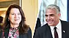 Utrikesminister Ann Linde och Israels utrikesminister Yair Lapid har brutit isen efter sju år.