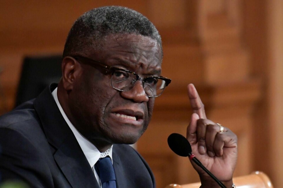 Brist på stöd och en 'vägran att se sanningen' gör att Denis Mukwege nu lämnar arbetet i DR Kongos särskilda corona-team.