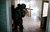 Ryska FSB-styrkor under en insats kopplad till attackerna i delrepubliken Dagestan.