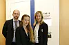 Jörgen Olsson, Ellinor Grimmark och Ruth Nordström vid tingsrätten i Jönköping.