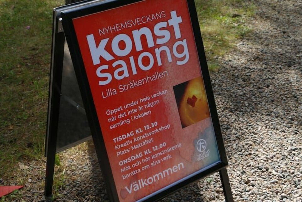 Fjärde året med utställning under Nyhemskonferensen. 2024.