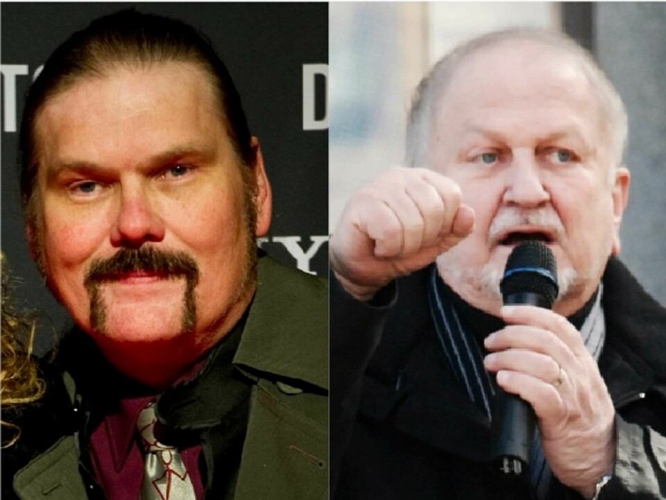 Anders Tengner och Siewert Öholm. Anders Tengner och Siewert Öholm.