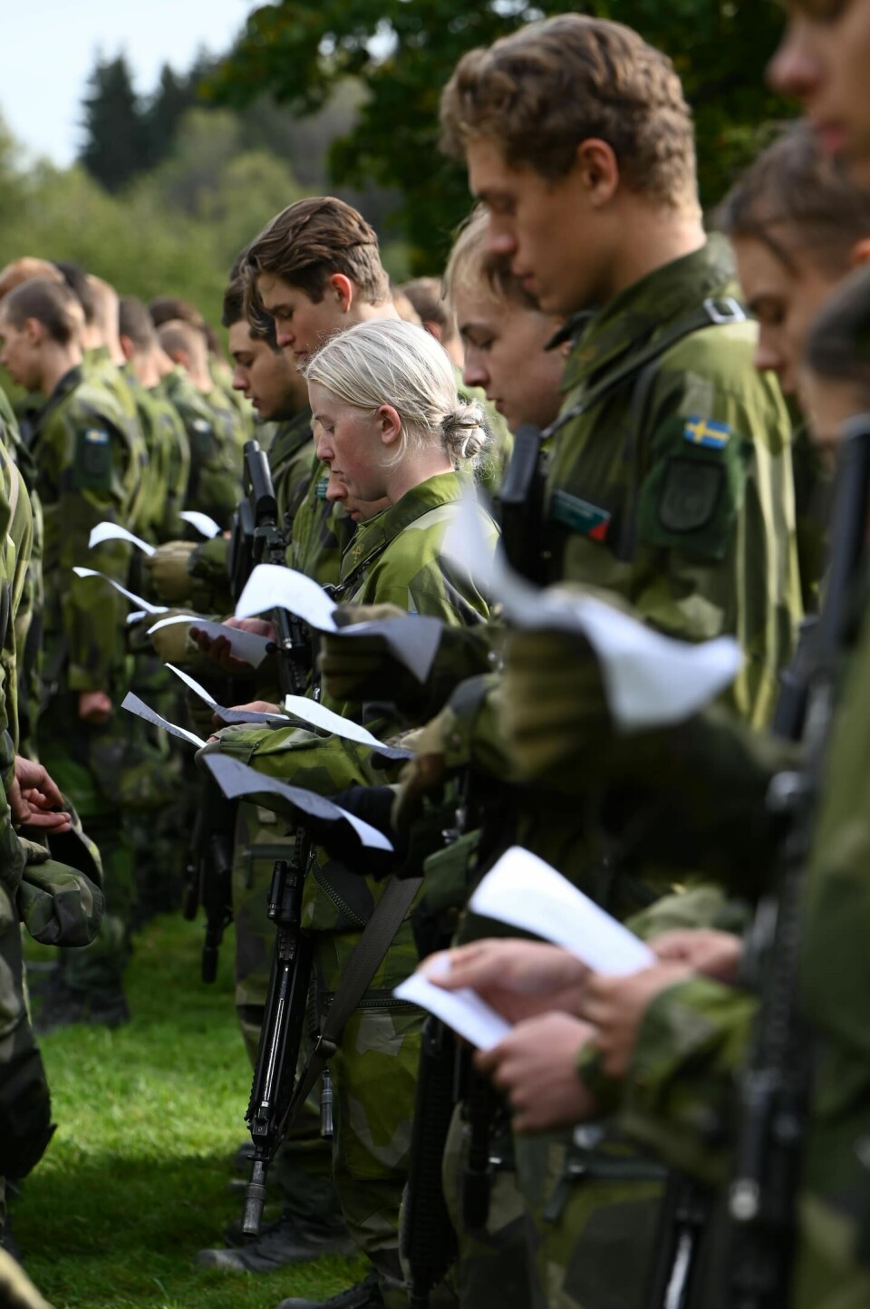 Livgardet i Kungsängen. Livgardet i Kungsängen.
