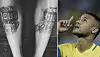 Neymars tatuering är ytterligare ett tecken på hans kristna tro.