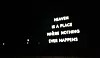Vad är himlen? Coleys installation är avsedd att väcka reaktioner och tankar, vi bestämmer inte hur denna graffitti i luften ska uppfattas. Men om det bidrar till att vi pratar om hur vi tänker oss himlen är det något viktigt i sig, skriver debattörerna.