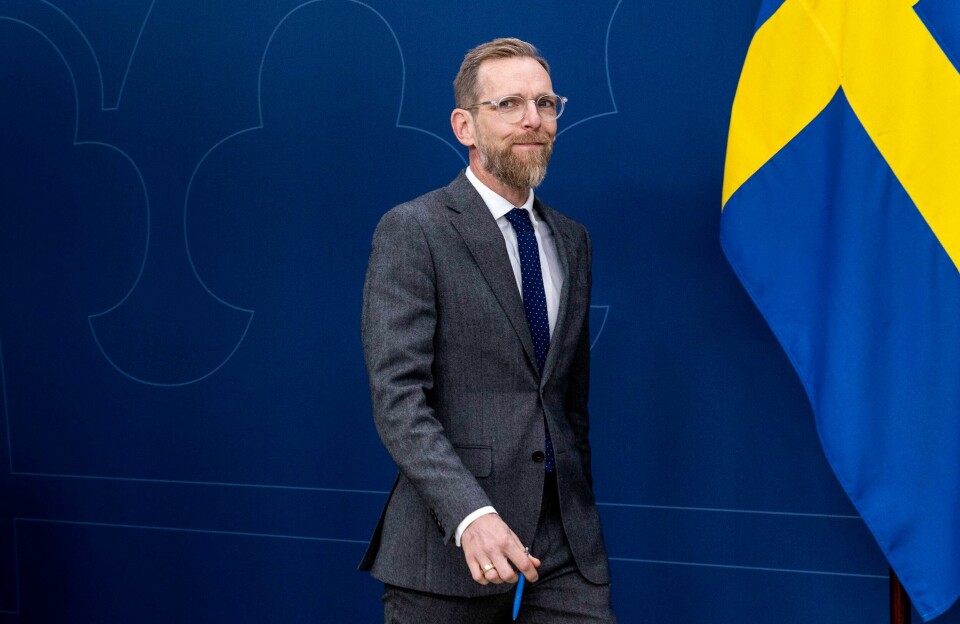 Socialminister Jakob Forssmed (KD).