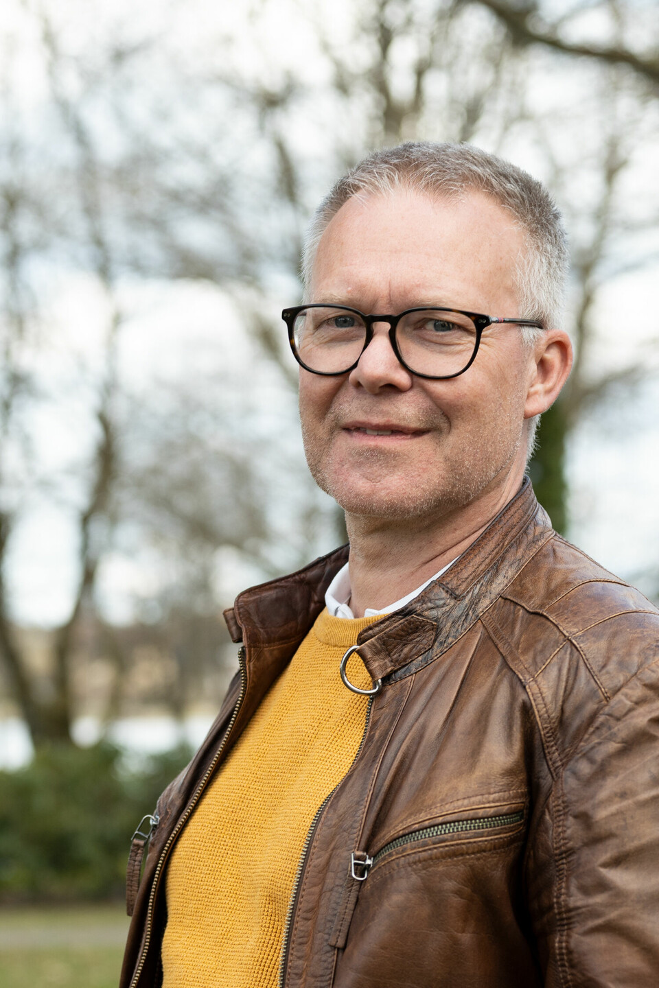 Stefan Elg, ordförande för Svenska alliansmissionen. Man i glasögon.