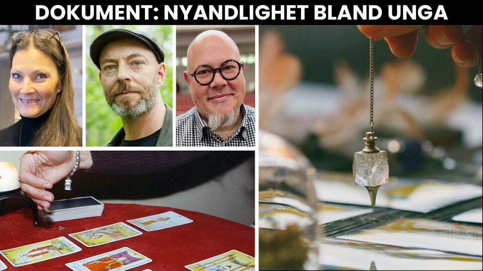 Nyandliga praktiker sprids bland unga. Kristaller, tarotkort och ringar som sägs ge beskydd lockar. Nyandliga praktiker sprids bland unga. Kristaller, tarotkort och ringar som sägs ge beskydd lockar.