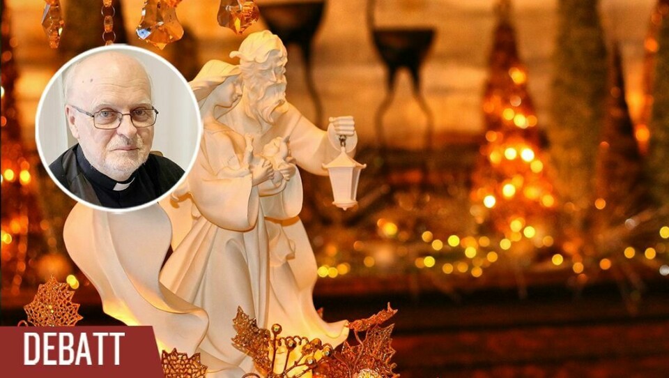 Det är påfallande att nödropen om att få fira jul i kyrkan inte bara kommer från fina adresser på Östermalm, utan ofta från de mest utsatta områdena i våra storstäder: Tensta, Fittja, Fisksätra, Brandbergen, Hovsjö, Angered, Rosengård, skriver Anders Arborelius. Julkrubba, Maria och Josef.