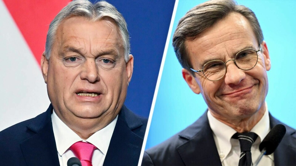 Viktor Orbán tar emot Ulf Kristersson i Budapest på fredagen. Viktor Orbán tar emot Ulf Kristersson i Budapest på fredagen.