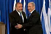 HUVUDAKTÖRER. Avigdor Lieberman och Benyamin Netanyahu.
