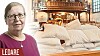 Natthärbärge inne i S:ta Clara kyrka i Stockholm, vintern 2021.