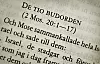 Unga brittiska kristna har dålig bibelkunskap, enligt forskare - särskilt gäller detta Gamla testamentet (bilden).