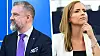Kristdemokraternas tidigare partisekreterare Johan Ingerö och Sara Skyttedal.