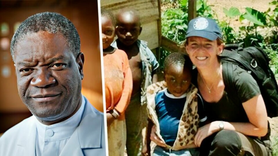 Denis Mukwege och Zaida Catalán kämpade för att skipa rättvisa åt en grupp flickebarn som våldtagits och torterats av kongolesisk milis Denis Mukwege och Zaida Catalán kämpade för att skipa rättvisa åt en grupp flickebarn som våldtagits och torterats av kongolesisk milis