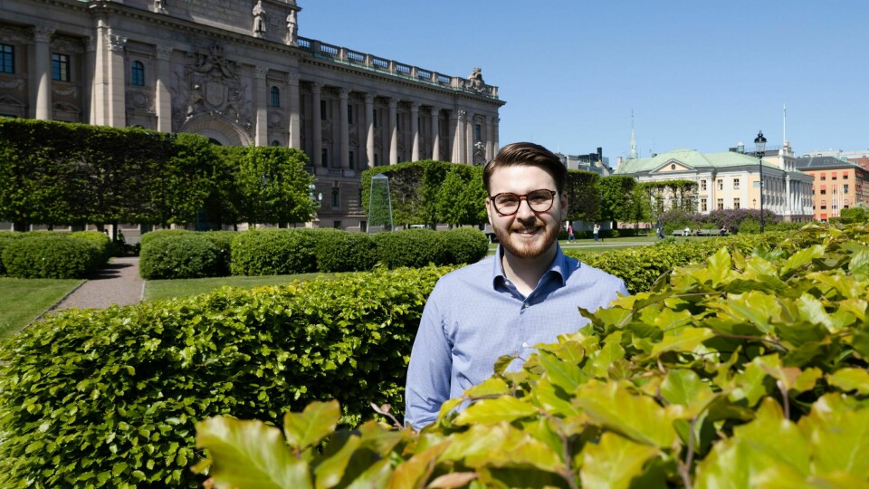Stefan Sarmes är KDU:s nya ordförande. Stefan Sarmes är KDU:s nya ordförande.