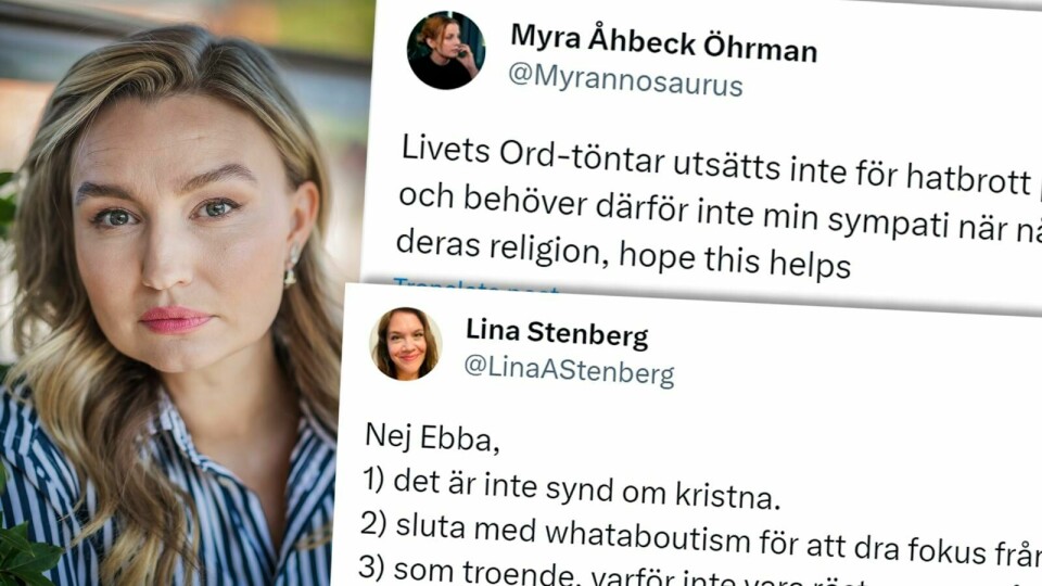Ebba Buschs sommartal har dragit igång en stor debatt om synen på hädelse och att skämta om religion. Ebba Buschs sommartal har dragit igång en stor debatt om synen på hädelse och att skämta om religion.