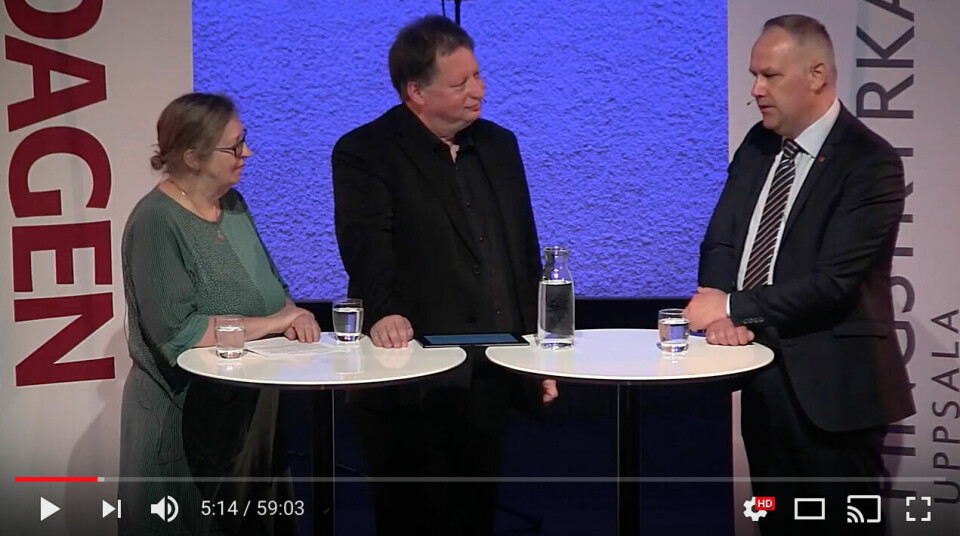 Hela partiledarintervjun: Jonas Sjöstedt (V) ###