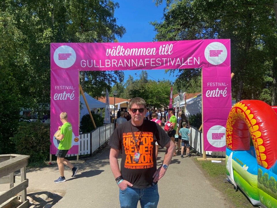 Dagens Urban Thoms är på plats på Gullbrannafestivalen 2023. Urban Thoms på Gullbrannafestivalen 2023.