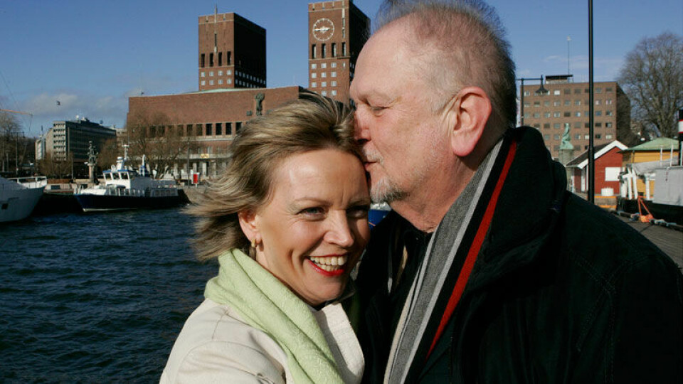 Gitten och Siewert Öholm. Gitten Öholm och Siewert Öholm