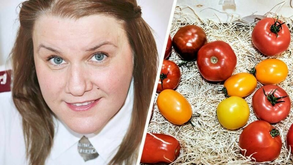 Kyrkorna i Borås öppnar en social matbutik tillsammans. På bild Marie Blomgberg, Frälsningsarmén i Borås.