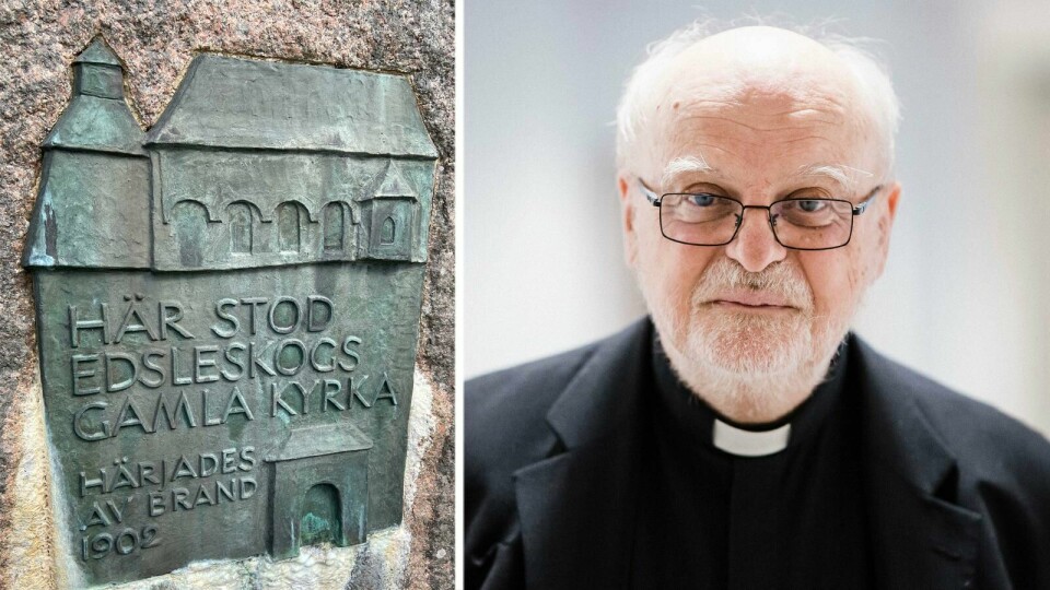 Utgrävningarna i Edsleskog har fått många att häpna: här låg en gång en kyrka som var större än Riddarholmskyrkan i Stockholm - och den var troligen gjord av landets första tegel. Utgrävningarna i Edsleskog har fått många att häpna: här låg en gång en kyrka som var större än Riddarholmskyrkan i Stockholm - och den var troligen gjord av landets första tegel.