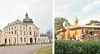 Slottet Bjärka-Säby och kyrkan i Taizé.