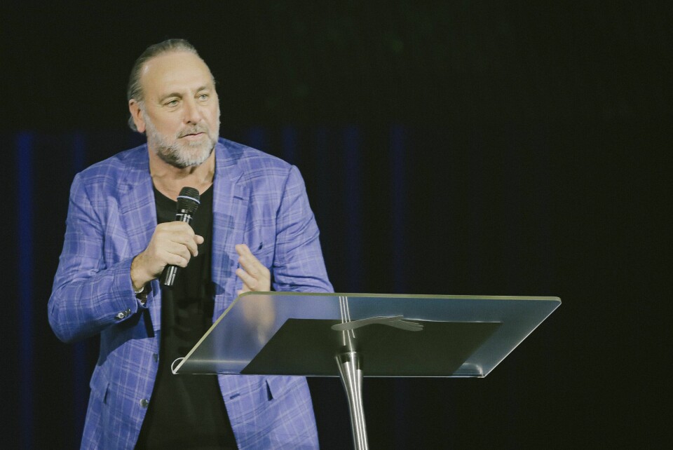 Brian Houston, Hillsongs grundare och tidigare senior pastor. Brian Houston, grundare av Hillsong.