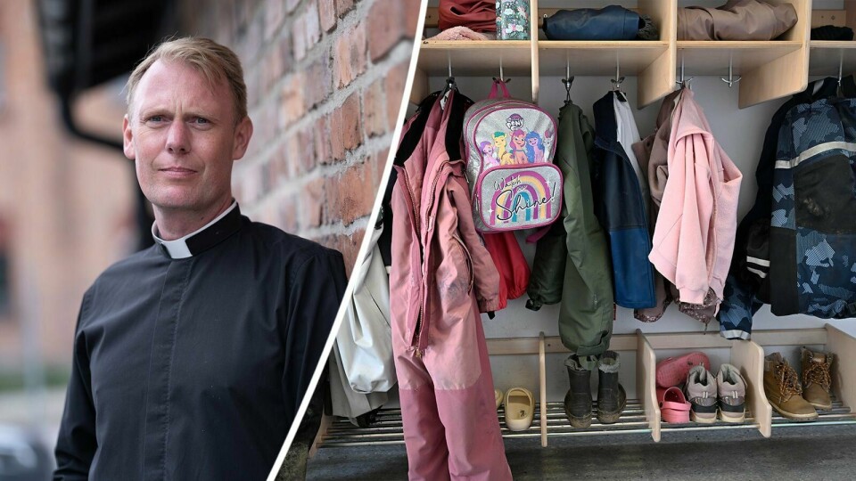 'Man älskar förskolan. Jag är jätteledsen för det här' säger kyrkoherden Fredrik Hesselgren till Dagen. 'Man älskar förskolan. Jag är jätteledsen för det här' säger kyrkoherden Fredrik Hesselgren till Dagen.