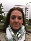 Anna Wester från Palestinagrupperna.