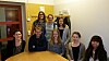 EKG Sahlgrenska som samlades för bön under World Student Day.
