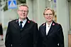 Bo och Christina Jeppsson, nya ledare i Frälsningsarmén i Sverige och Lettland.