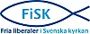 Logga för Fisk, Fria liberaler i Svenska kyrkan, en av nomineringsgrupperna i kyrkomötet.
