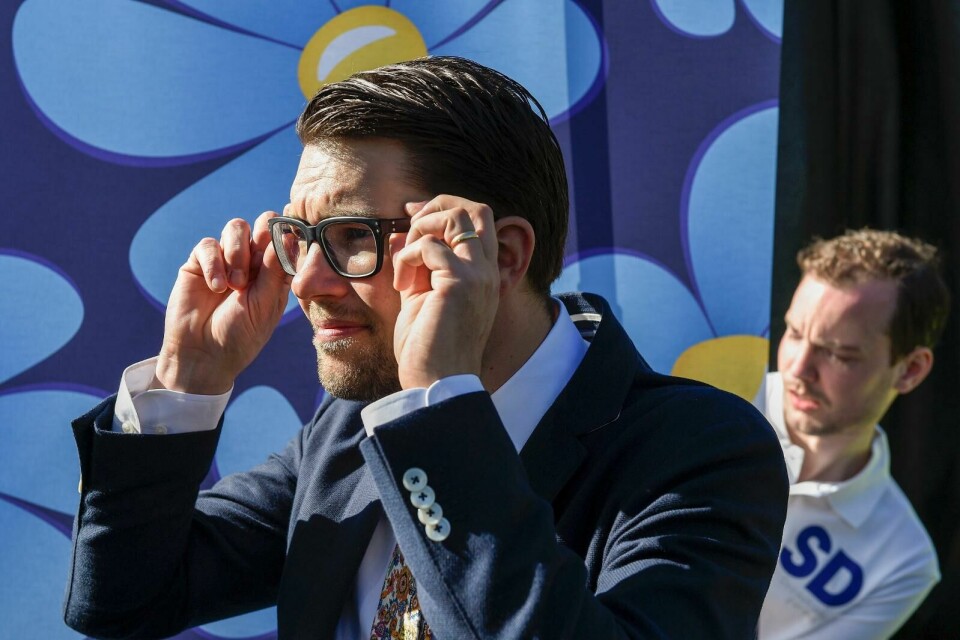 Jimmie Åkesson (SD). Jimmie Åkesson (SD).