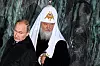 FILE In this file pool photo taken on Monday, Oct. 30, 2017, Russian President Vladimir Putin, left, and Orthodox Patriarch Kirill attend a ceremony unveiling the country's first national memorial to victims of Soviet-era political repressions called 'The Wall of Grief' in Moscow, Russia. If Vladimir Putin fulfills the goals he‚Äôs set for his new six-year term as president, Russia in 2024 will be far advanced in new technologies, many of its notoriously poor roads will be improved, and its people will be living significantly longer. But there‚Äôs wide doubt about how much of that he‚Äôll achieve, if any of it. (Alexander Nemenov/Pool Photo via AP, File)