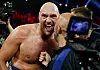 Tyson Fury efter segern mot Tom Schawartz.