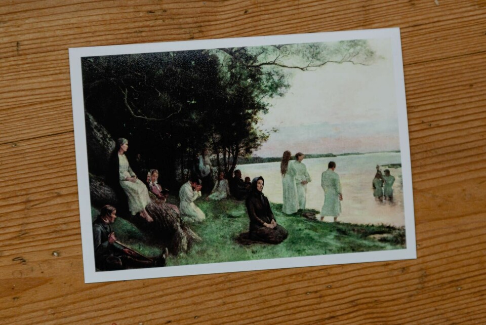 Sofia Olsson är en av de porträtterade i målningen Baptisterna av Gustaf Cederström från 1886. Dokument: Dagen kartlägger banbrytande svenska kvinnor inom kristenheten: Från första kvinnliga frikyrkomedlemmen till kvinnor som bryter ny mark i dag.