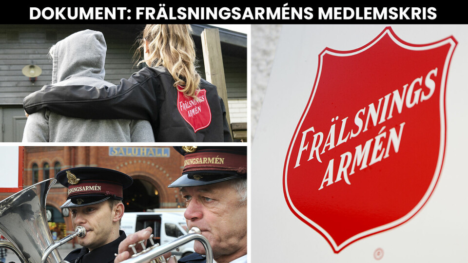 Det finns ingen frikyrka i Sverige med ett så starkt varumärke som Frälsningsarmén. Men trots sin popularitet krymper den stadigt. Dokument: Frälsningsarmén.