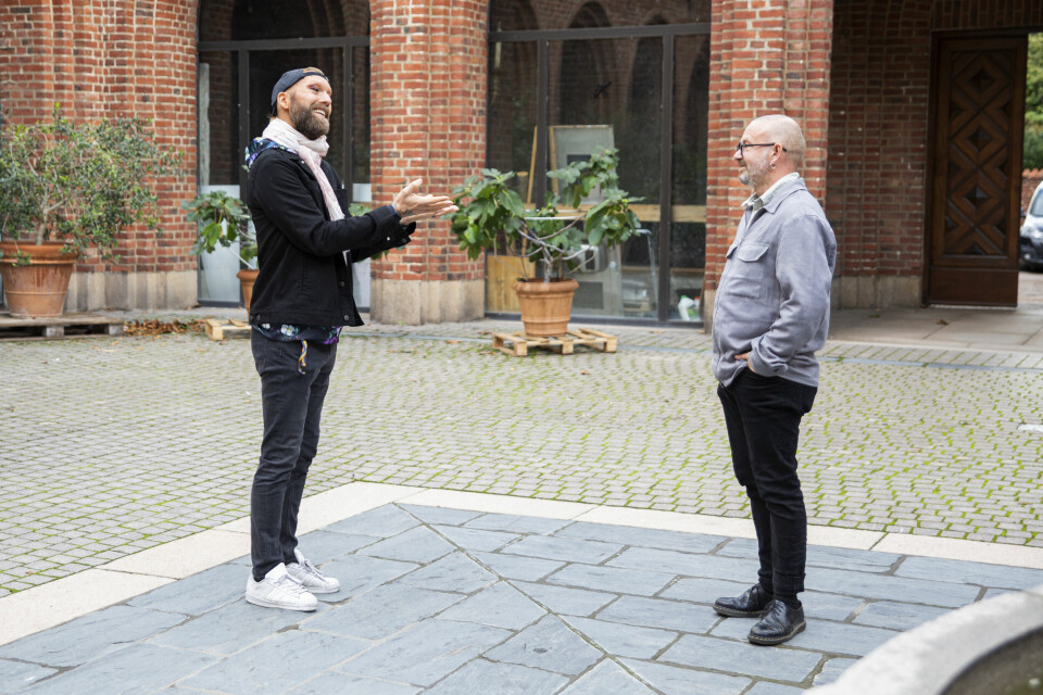 Årets IM-pristagare grundlurades inför prisutdelningen och överraskades av Rickard Söderbergs hyllningssång. 'Jag har aldrig sett så fina revisorer i hela mitt liv', sa Kent Wisti, som trodde han skulle på arbetsmöte.