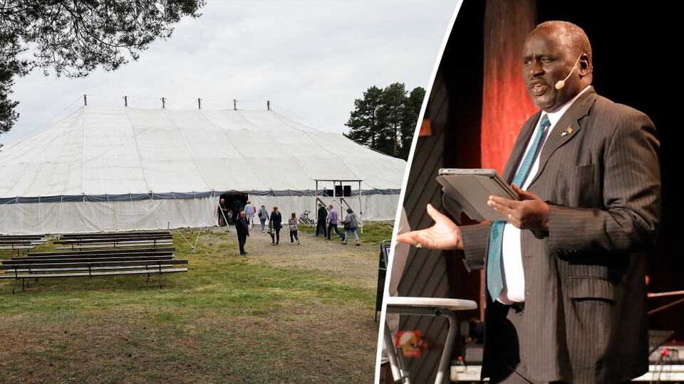 Kvällsmöte på Lapplandsveckan. Kvällsmöte på Lapplandsveckan.