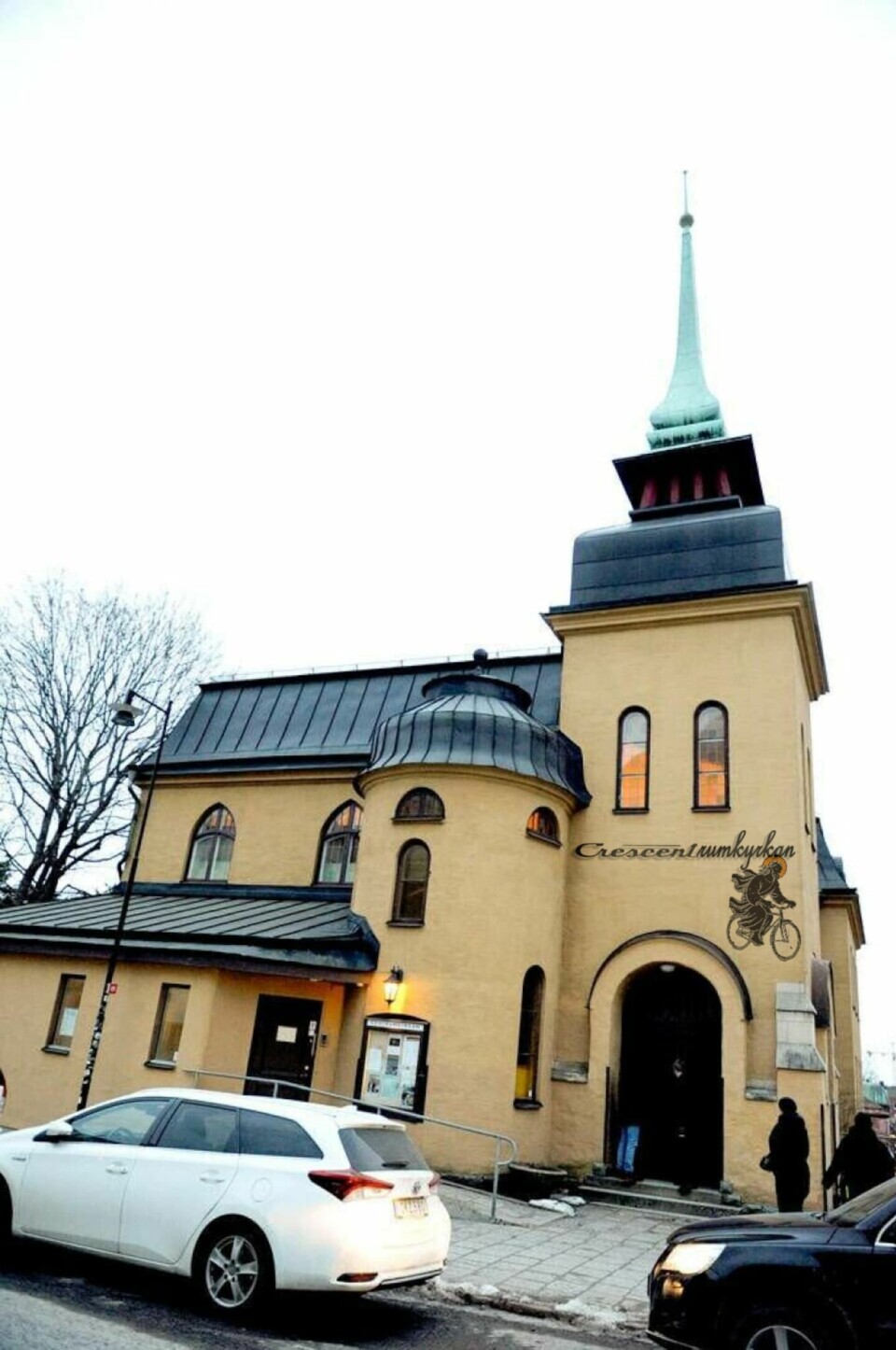 Dagens aprilskämt: Kyrkor måste byta namn när företag sponsrar Bild till 1 april-skämtet