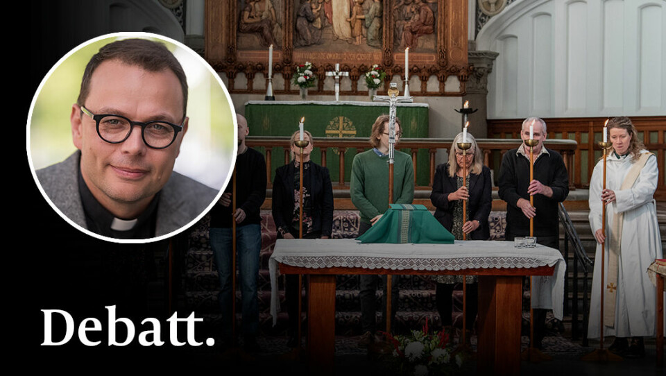 Ett ekumeniskt relationsbygge är en förutsättning om kyrkan vill framträda som den fredsrörelse som kyrkan är sänd till att vara är, skriver Jan Eckerdal. Bilden: Gemensam ekumenisk gudstjänst i Johanneskyrkan i Malmö 2020. Ett ekumeniskt relationsbygge är en förutsättning om kyrkan vill framträda som den fredsrörelse som kyrkan är sänd till att vara är, skriver Jan Eckerdal. Bilden: Gemensam ekumenisk gudstjänst i Johanneskyrkan i Malmö 2020.