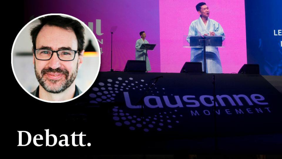 Just nu sammanställs de många samtalen om hur vi ska möta de stora frågor som ligger framför oss, skriver Daniel Råsberg. Bilden: Invigning av Lausannekongressen i Seoul, Sydkorea. Invigning av Lausannekongressen i Seoul, Sydkorea. Infälld bild på debattören Daniel Råsberg.