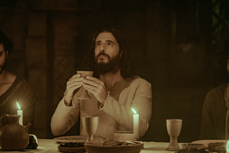 Från tv-serien 'The Chosen - Last Supper', som handlar om Jesus och hans lärjungar. Från tv-serien 'The Chosen - Last Supper', som handlar om Jesus och hans lärjungar.