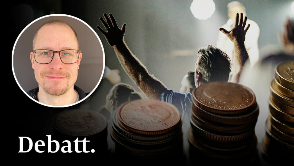 Jag förespråkar att kristna samfund inte ansöker om att bli bidragsberättigade och anpassar sig till villkoren, skriver Tomas Dahnson. Jag förespråkar att kristna samfund inte ansöker om att bli bidragsberättigade och anpassar sig till villkoren, skriver Tomas Dahnson.