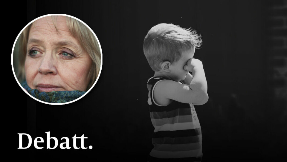 Den lille pojken blev för mig som en bild av ett annat rop, en annan gång, ett rop efter ”Far” på en annan plats, skriver Inga-Lill Lundgren. Den lille pojken blev för mig som en bild av ett annat rop, en annan gång, ett rop efter ”Far” på en annan plats, skriver Inga-Lill Lundgren.