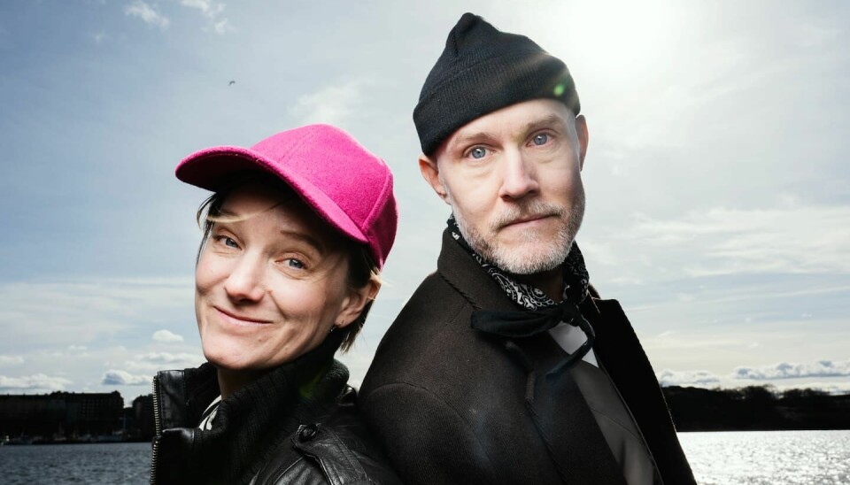 Josefin Lilja och Joel Höglund. 2025-03-18 StockholmFöräldrapodden med Josefin Lilja och Joel Höglund